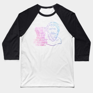 Plato Mind Baseball T-Shirt